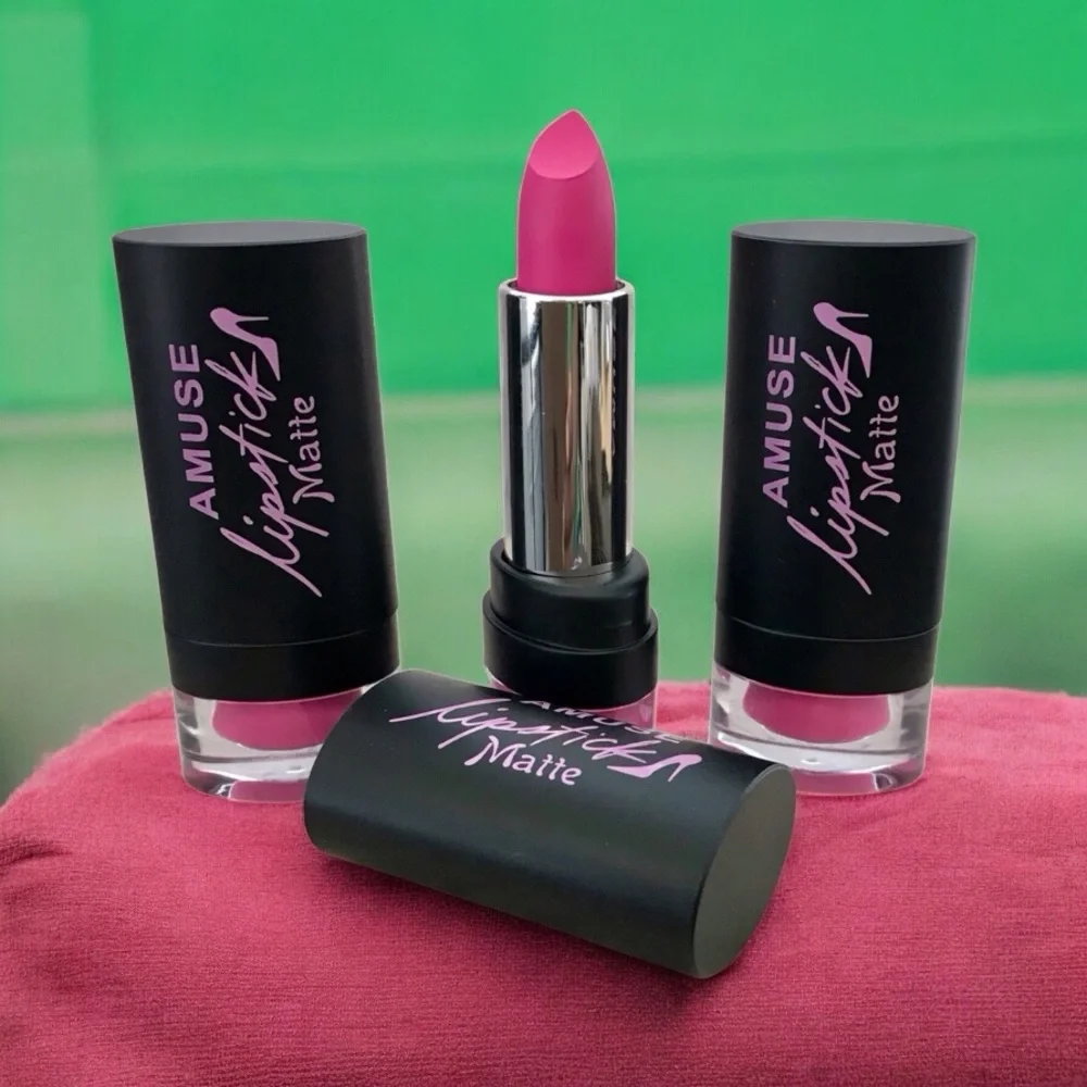 🆕3pcs Amuse Matte Lipstick